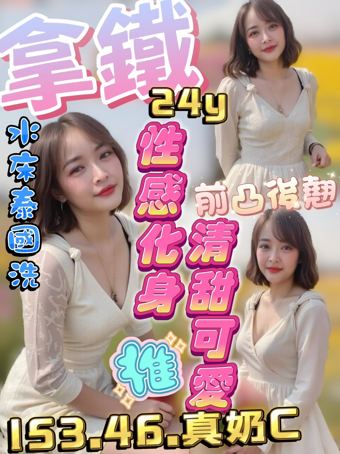 台中 湯圓 網紅  擅長變裝 34C|20